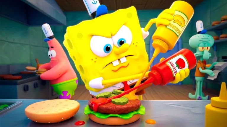 Save the Krusty Krab 🍔 artwork